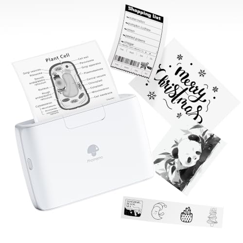 Amazon.co.jp: Phomemo M04S シールプリンター ミニ スマホ対応 300dpi